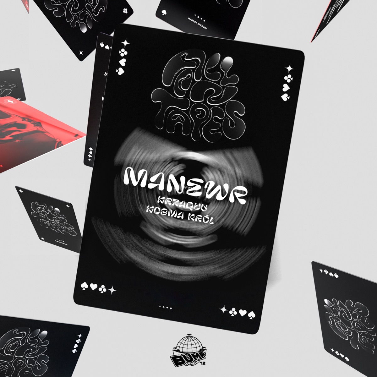 Manewr (feat. Joter) - Single by Krzaquu & Bump'12 album cover