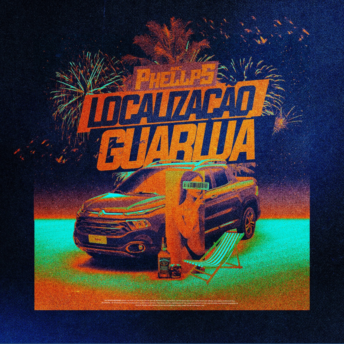Localização no Guarujá - Single by MC Phellps & Matheus no Beat album cover