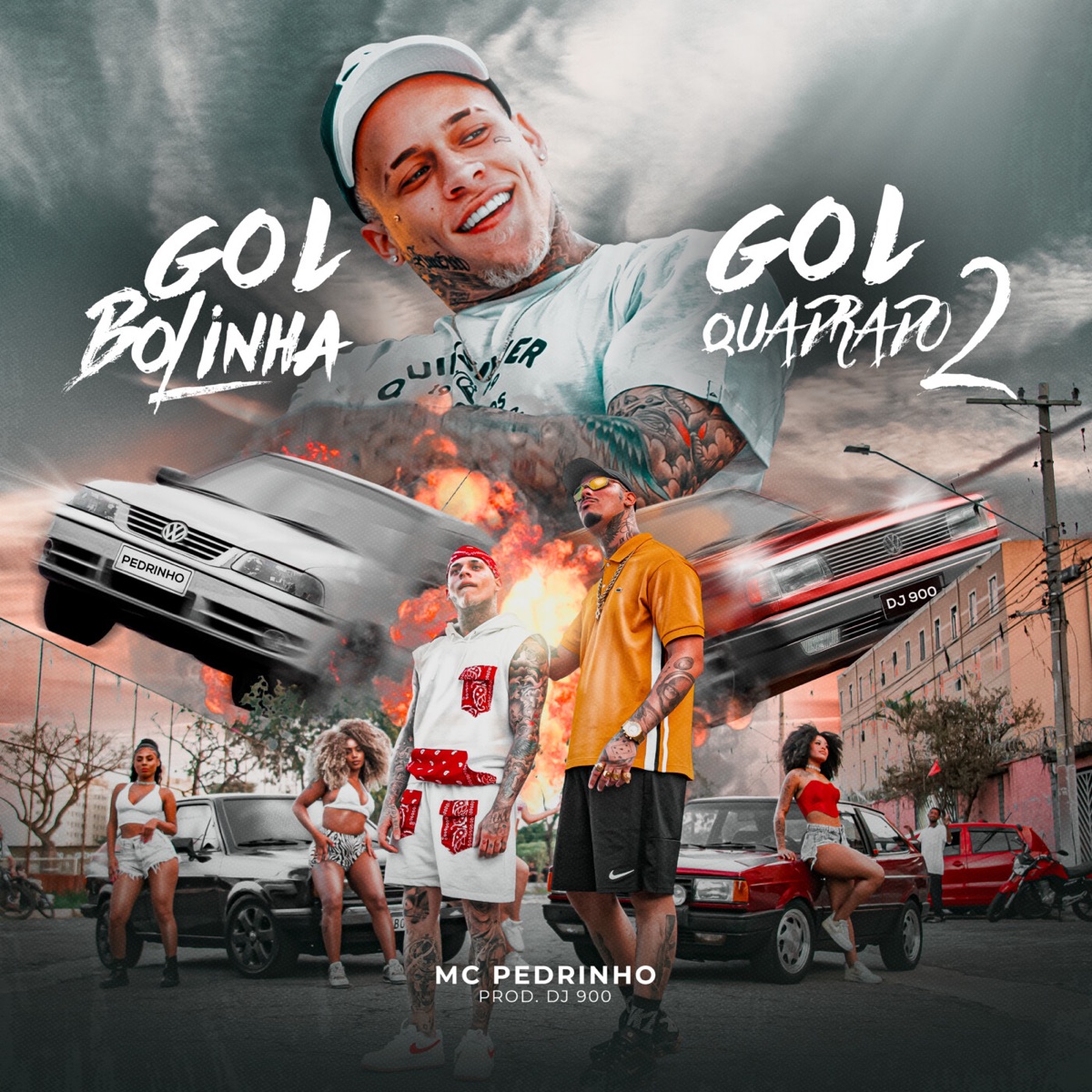 Gol Bolinha, Gol Quadrado 2 - Single by Mc Pedrinho & DJ 900 album cover