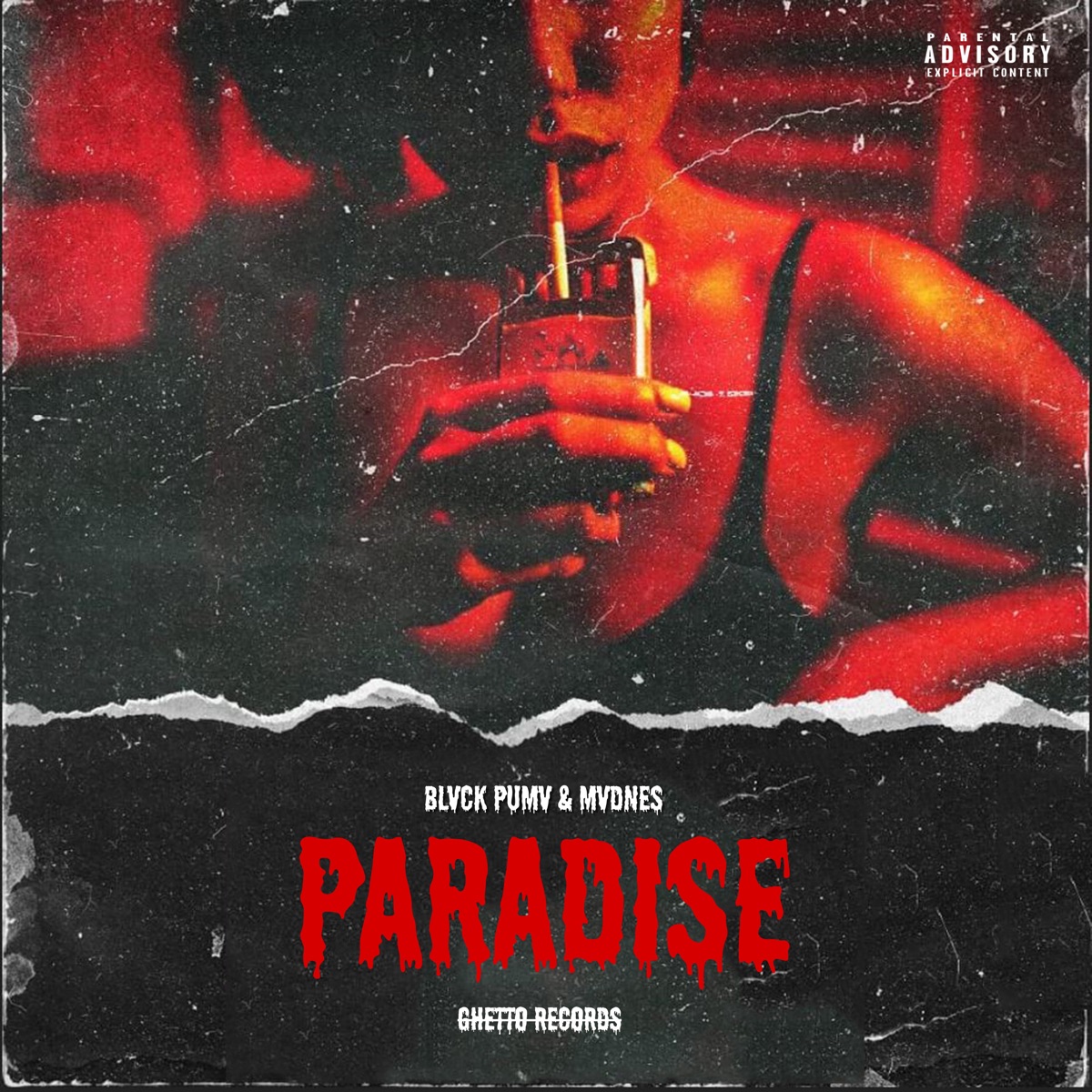 Paradise - Single by BLVCK PUMV & MVDNES album cover