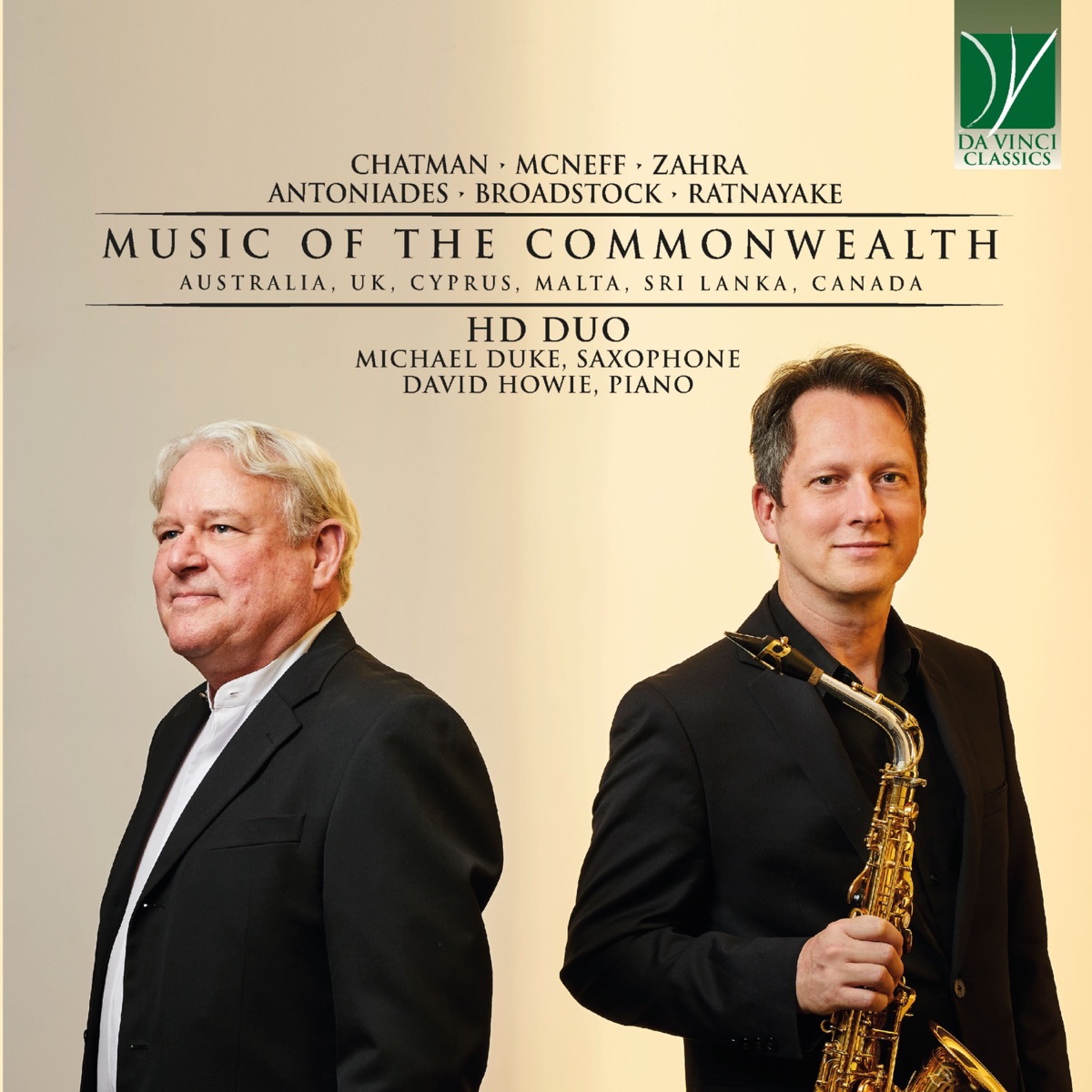 Music of the Commonwealth (Australia, Uk, Cyprus, Malta, Sri Lanka, Canada) by David Howie & Michael Duke album cover