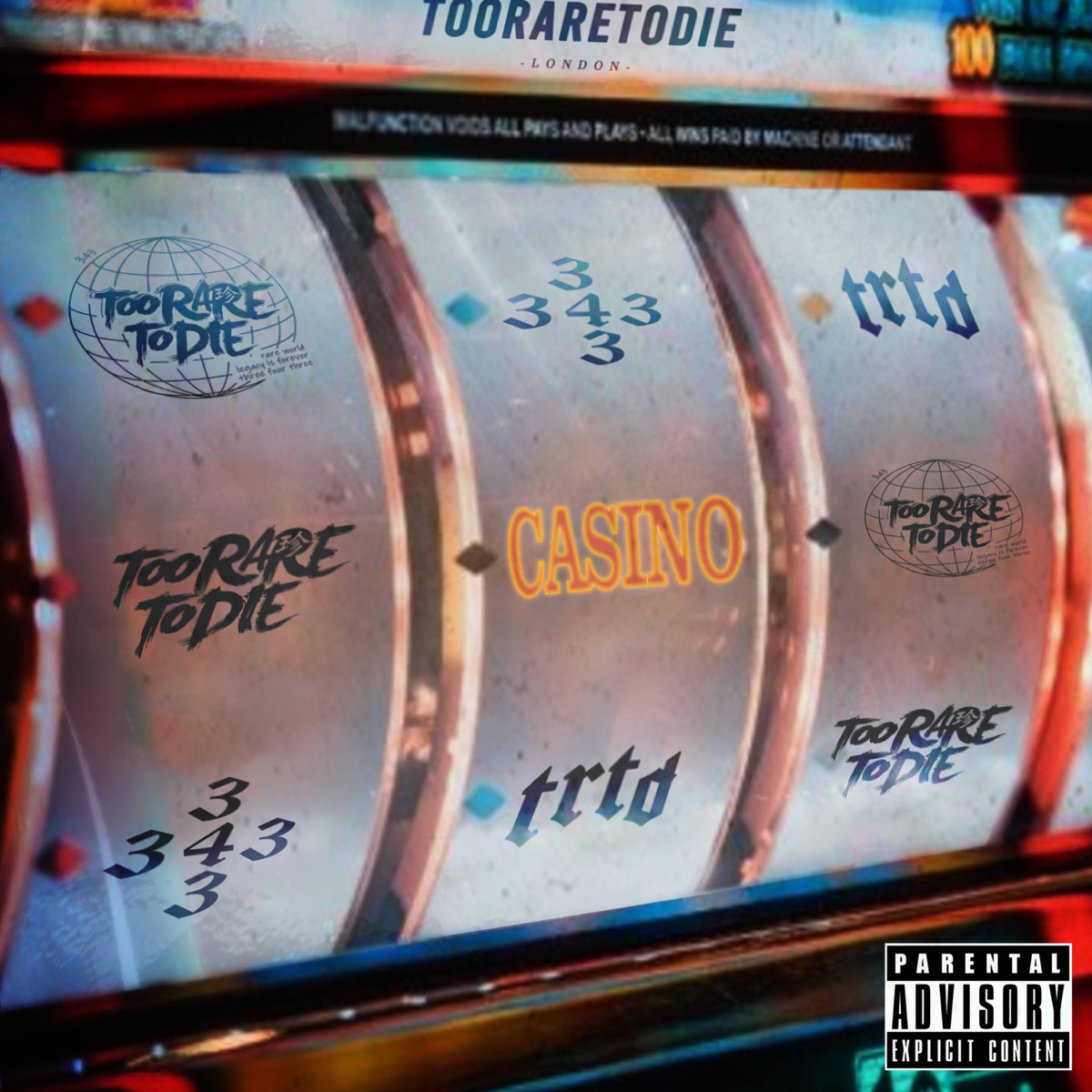 Casino - Single by TOORARETODIE album cover