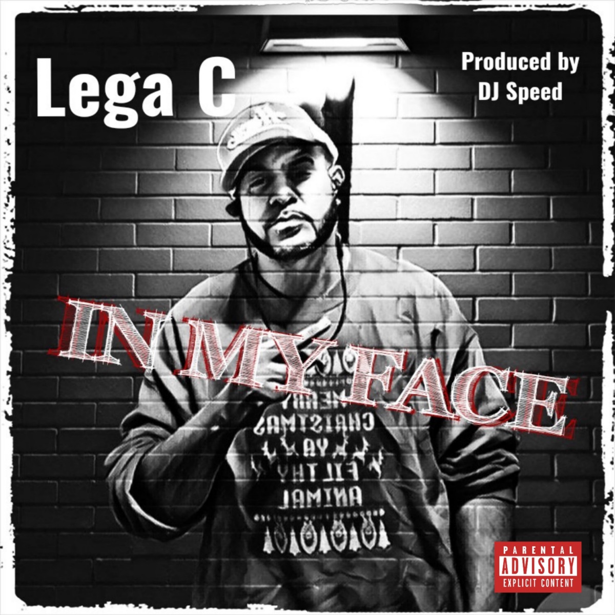 In My Face - Single by Lega C album cover
