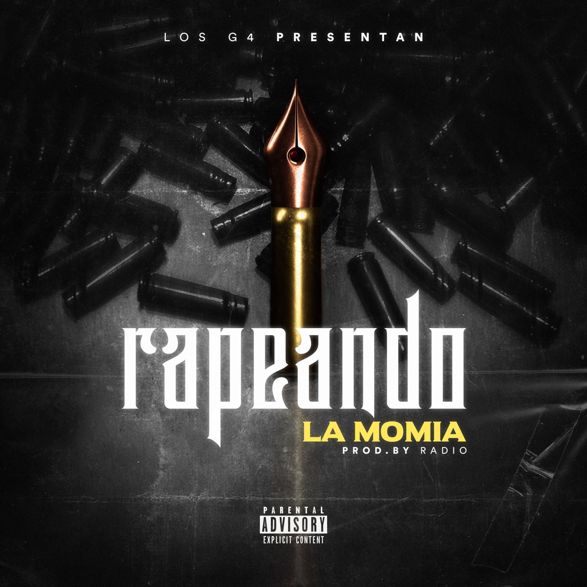 Rapeando - Single by Los G4 & La Momia album cover