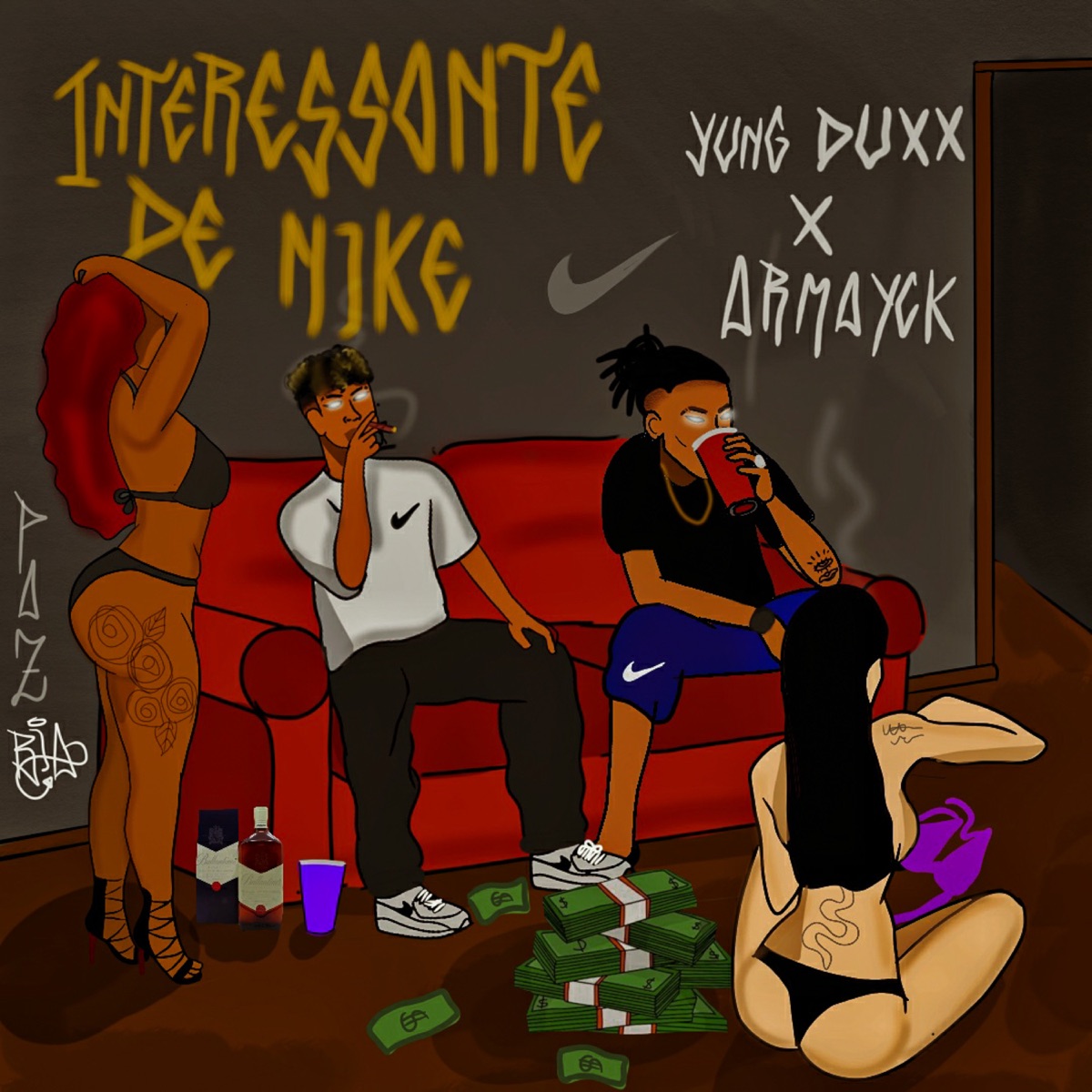 Interessante de Nike (feat. ArMayck) - Single by YungDuxx album cover