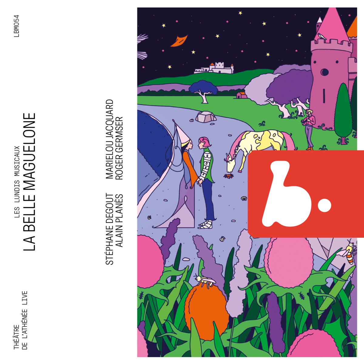 Brahms: La belle Maguelone (Live) by Stéphane Degout, Marielou Jacquard, Alain Planès & Roger Germser album cover