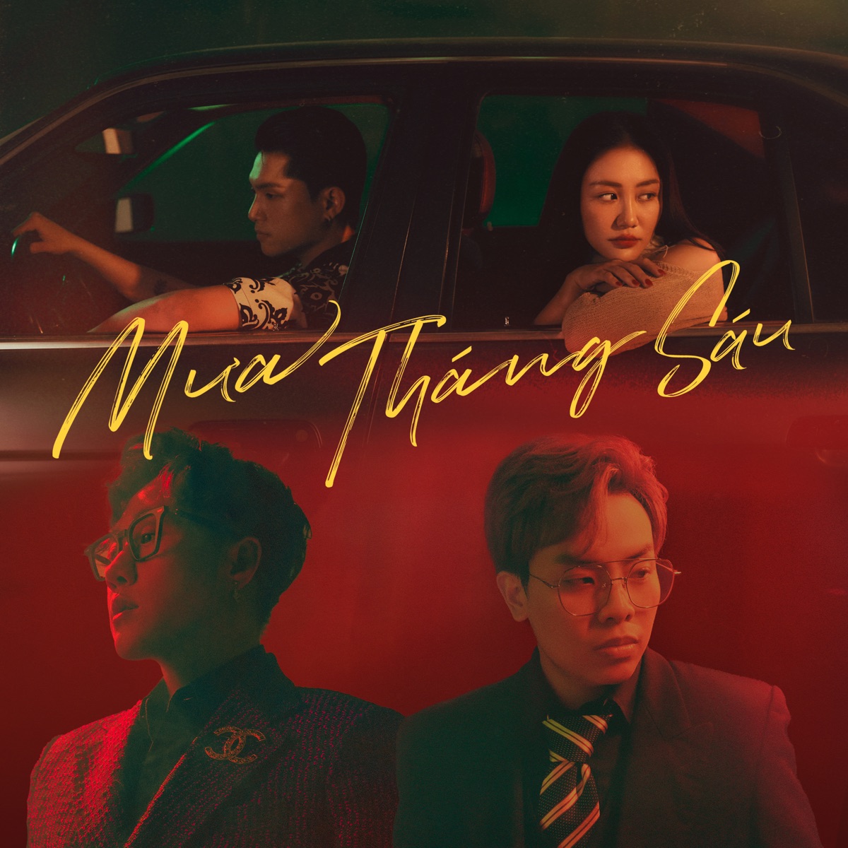 Mưa Tháng Sáu - Single by Văn Mai Hương, GREY D & Trung Quân album cover