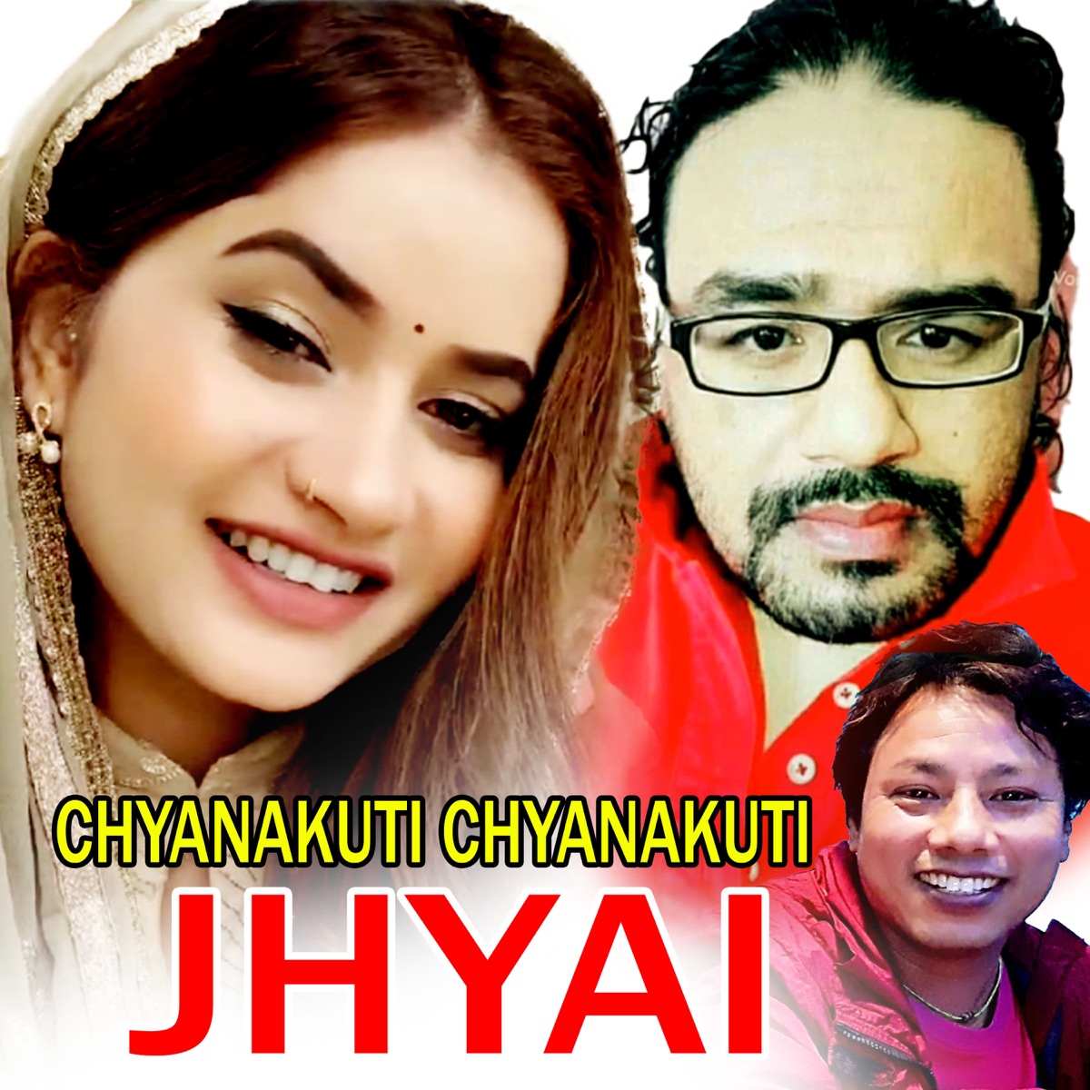 CHYANAKUTI CHYANAKUTI JHYAI (2023 Remastered Version) - Single by Bikram K.C & Eleena Chauhan album cover