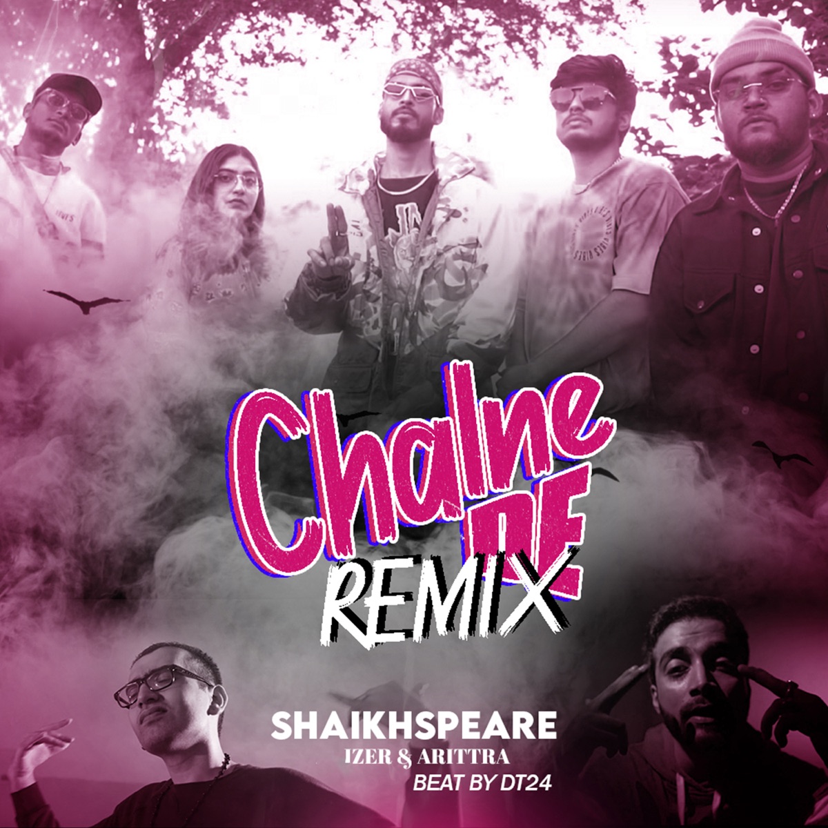 Chalne De - Shaikhspeare (Remix Version) - Single by Shaikhspeare, izer & Arittra Nayak album cover