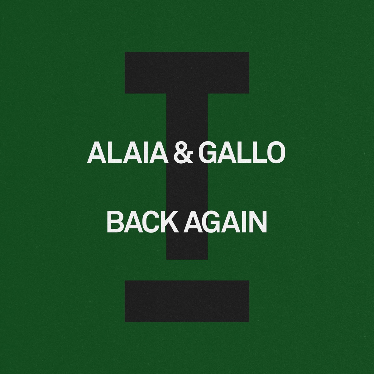 Back Again - Single by Alaia & Gallo album cover