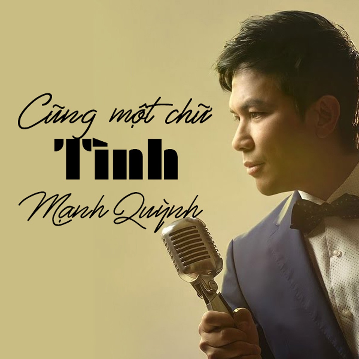 Cũng Một Chữ Tình - Single by Mạnh Quỳnh album cover