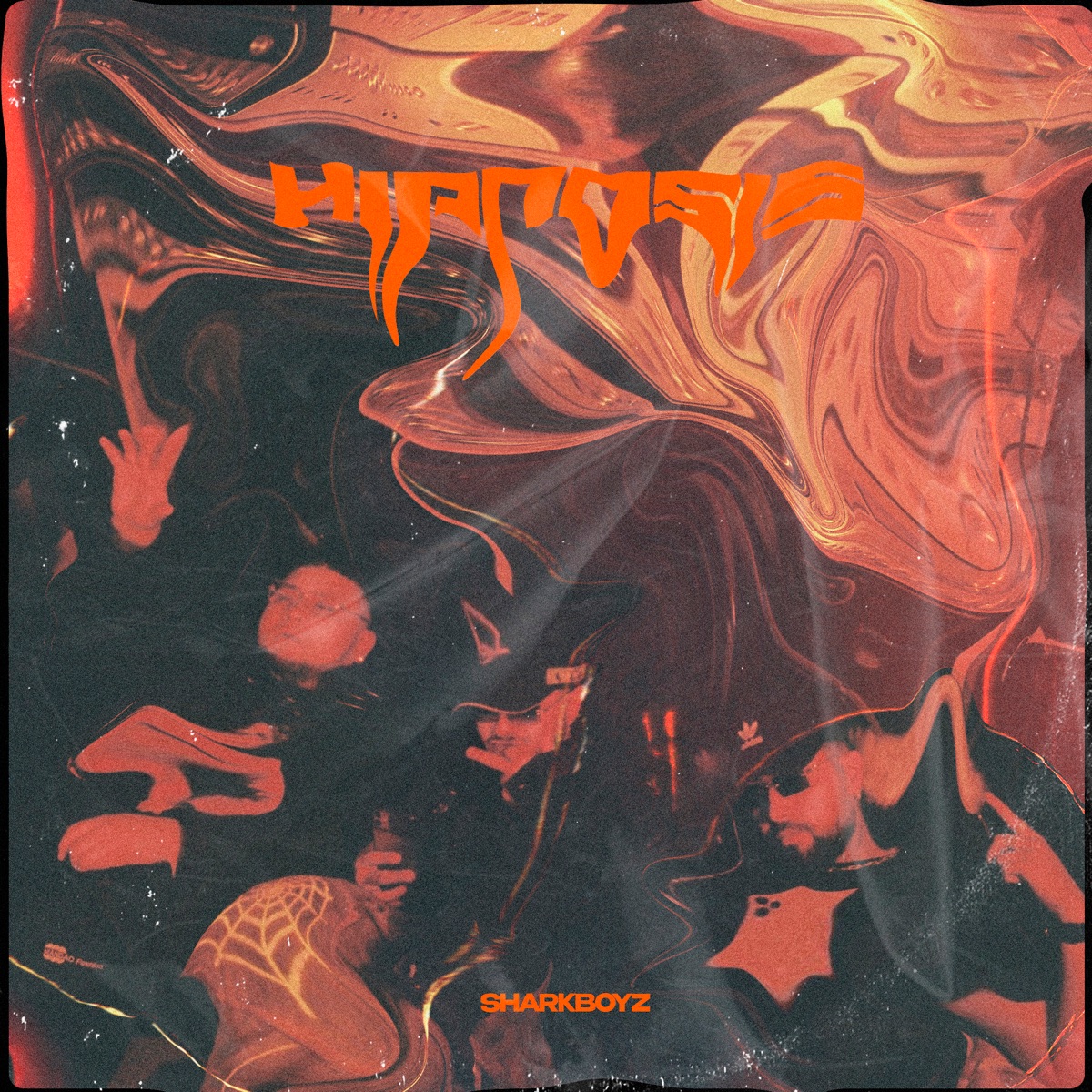 Hipnosis (feat. Accros, Joven Drama & papyjack) - Single by Sharkboyz album cover