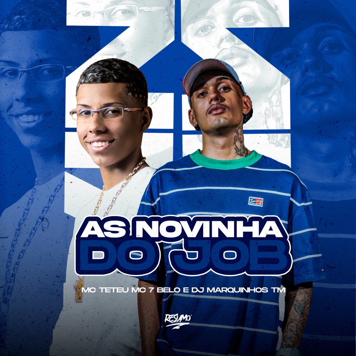 As Novinha do Job - Single by MC Teteu, Dj Marquinhos Tm & Mc 7 Belo album cover