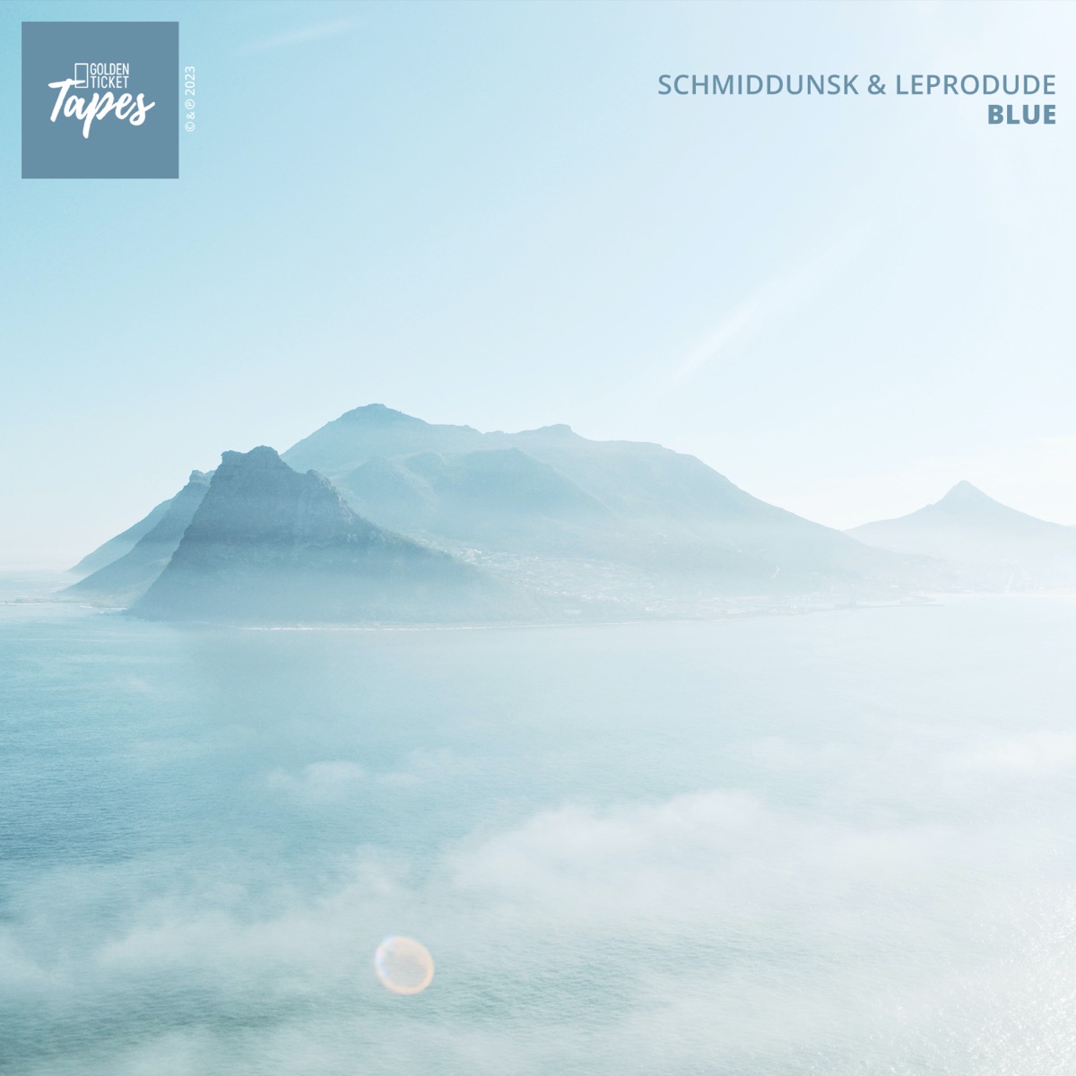 Blue - Single by Schmiddunsk, LeProdude & Golden Ticket Tapes album cover