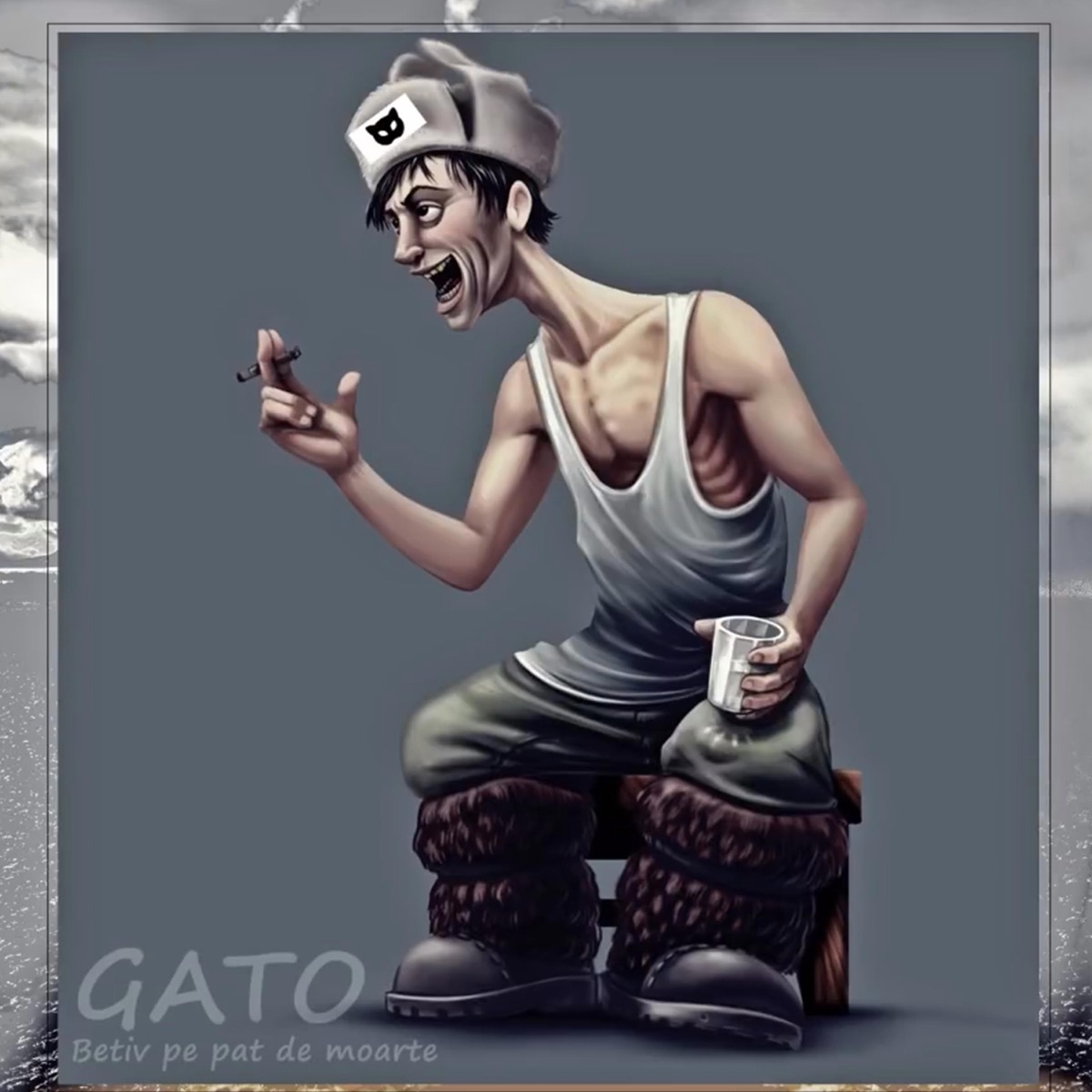 Betiv Pe Pat De Moarte - Single by Gato album cover