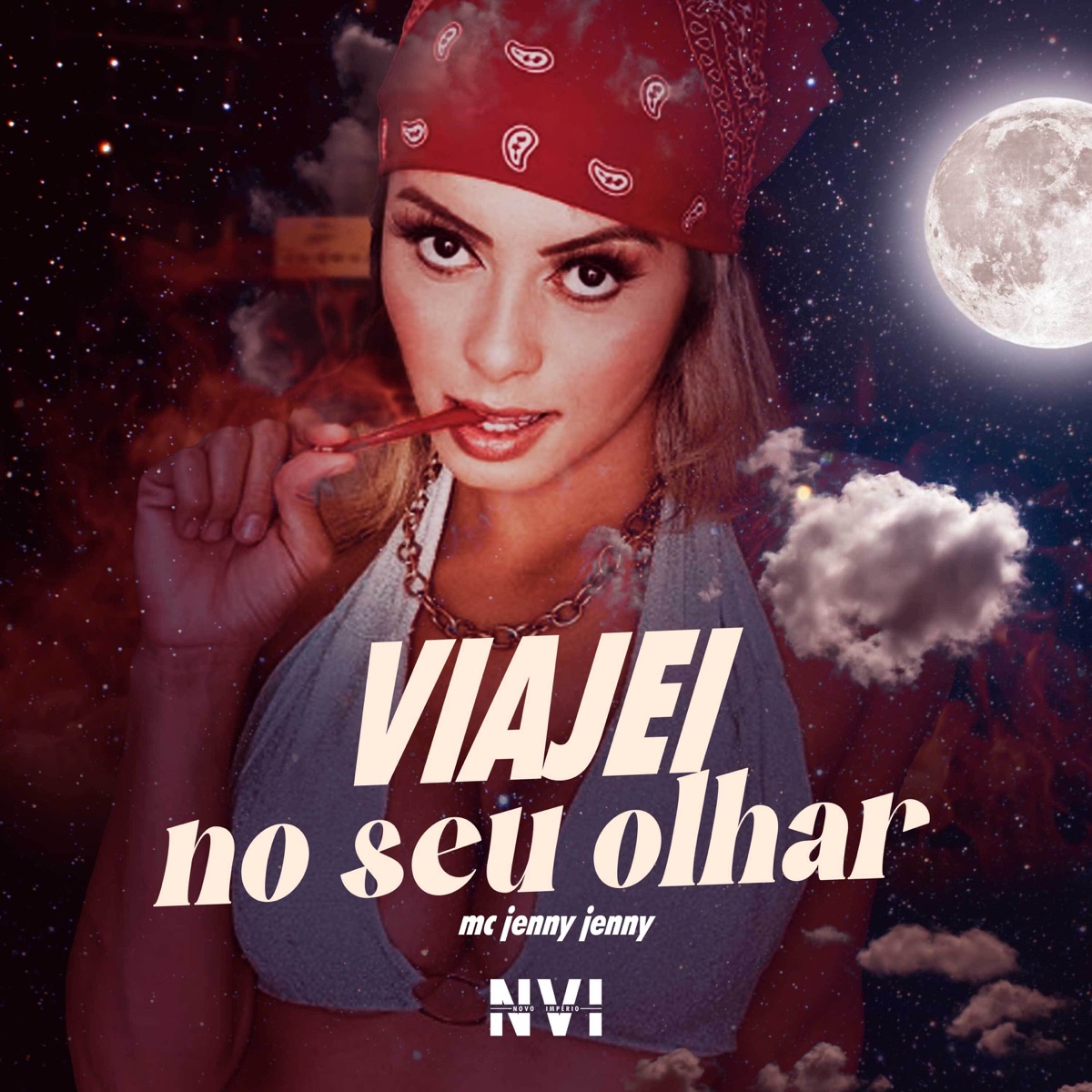 Viajei no Seu Olhar - Single by MC Jenny Jenny & Moss Beats album cover