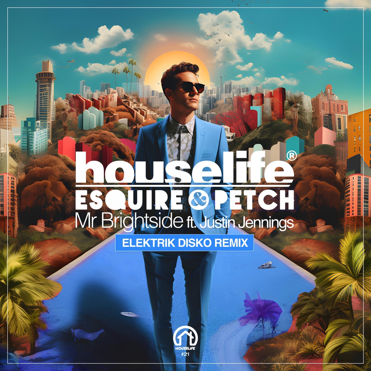 Mr Brightside (feat. Justin Jennings) [Elektrik Disko Radio Edit] - Single by Esquire & Petch album cover