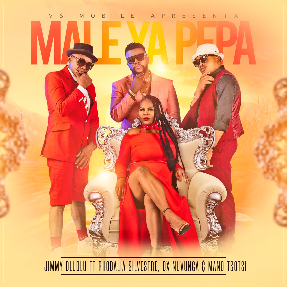 Male Ya Pepa (feat. Rhodalia Silvestre, Dx Nuvunga & Mano Tsotsi) - Single by Jimmy Dludlu album cover