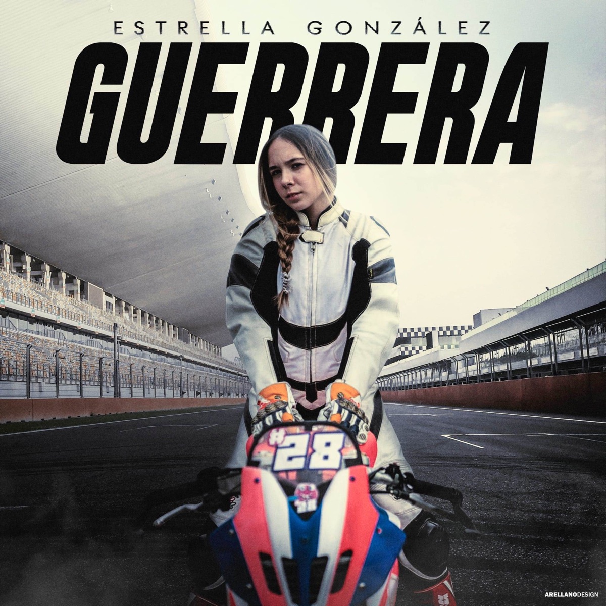 Guerrera - Single by Estrella Gonzalez album cover