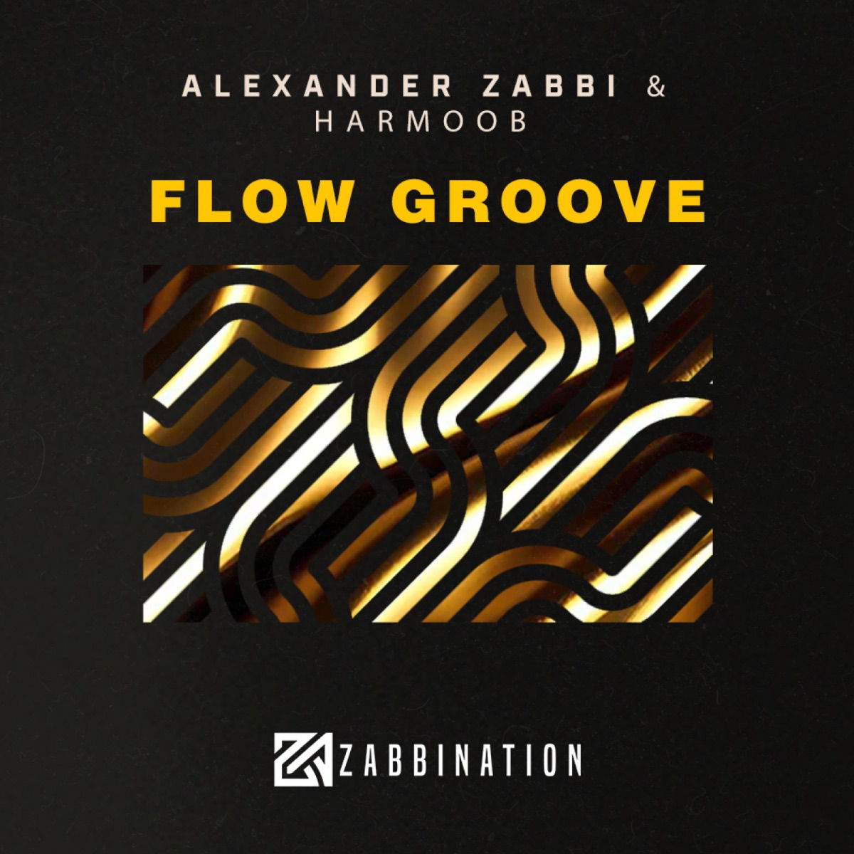 Flow Groove - Single by Alexander Zabbi & Harmoob album cover