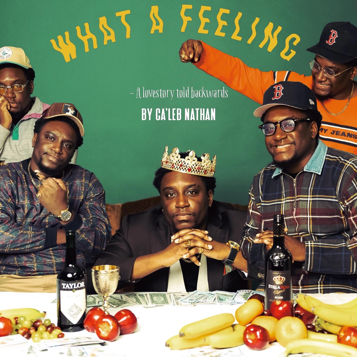 WHAT A FEELING by Ca'leb Nathan album cover