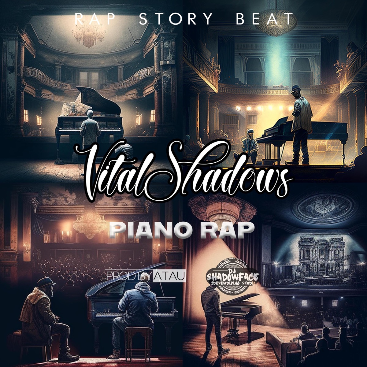 PIANO RAP (feat. prodbyatau & DJ SHADOWFACE) - Single by VITALSHADOWSBEATS album cover
