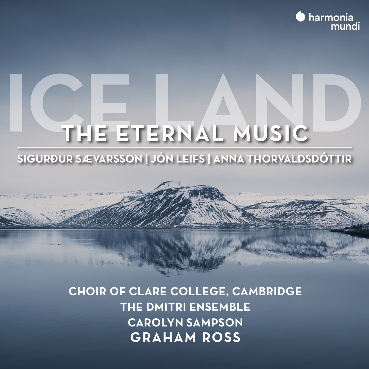 Ice Land: The Eternal Music (Bonus Track Version) by Choir of Clare College, Cambridge, Dmitri Ensemble, Carolyn Sampson & Graham Ross album cover