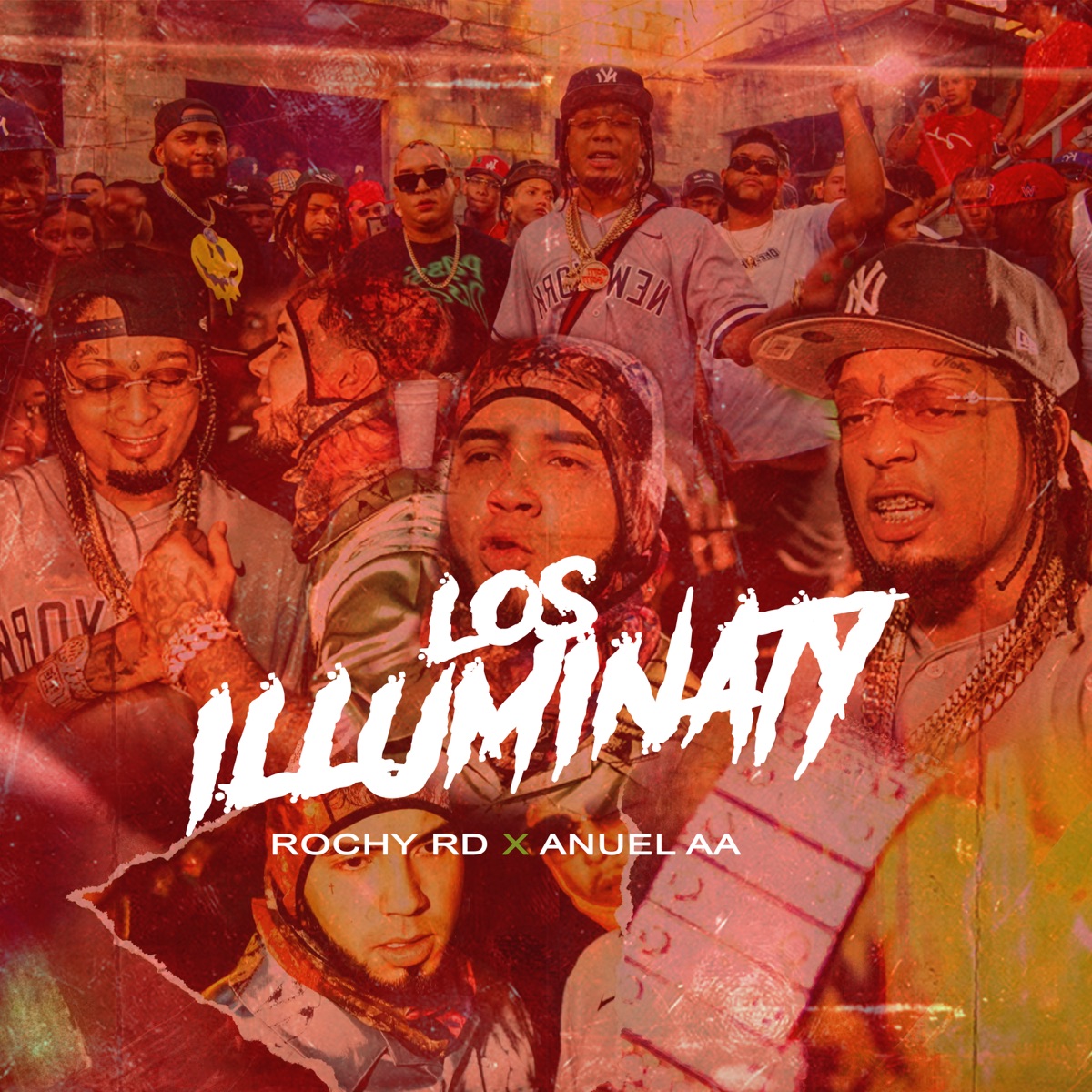 Los Illuminaty (feat. Anuel AA) - Single by Rochy RD album cover