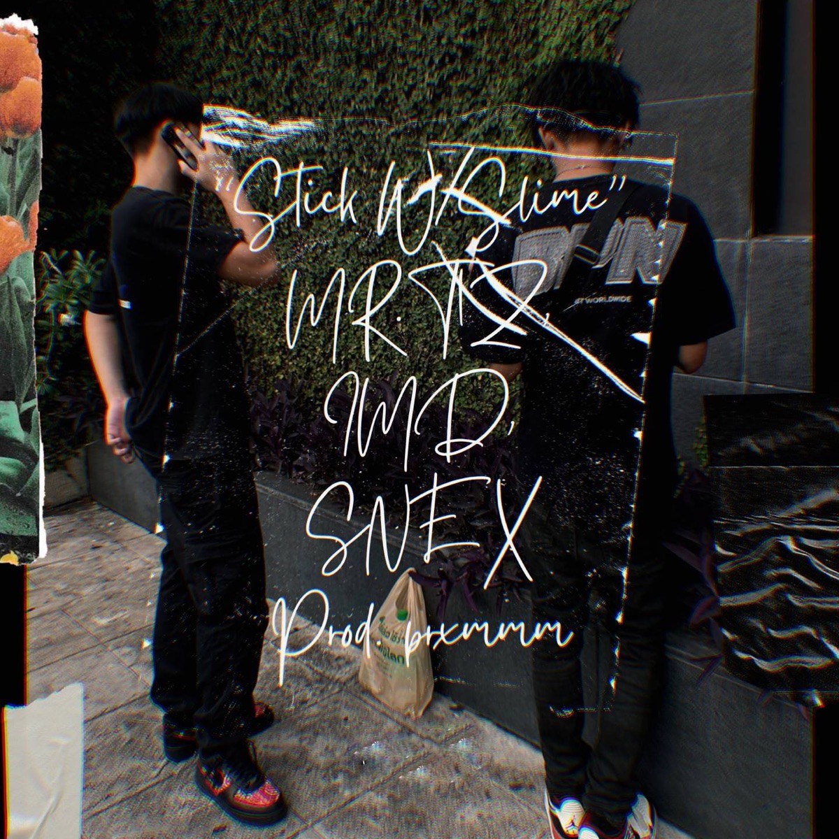 Stick W/My slime - Single by Mrt1z, SNEX & ImD album cover
