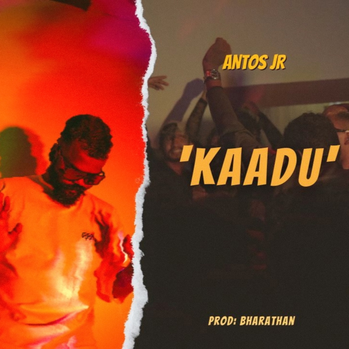 Kaadu - Single by Antos Jr & Bharathan album cover
