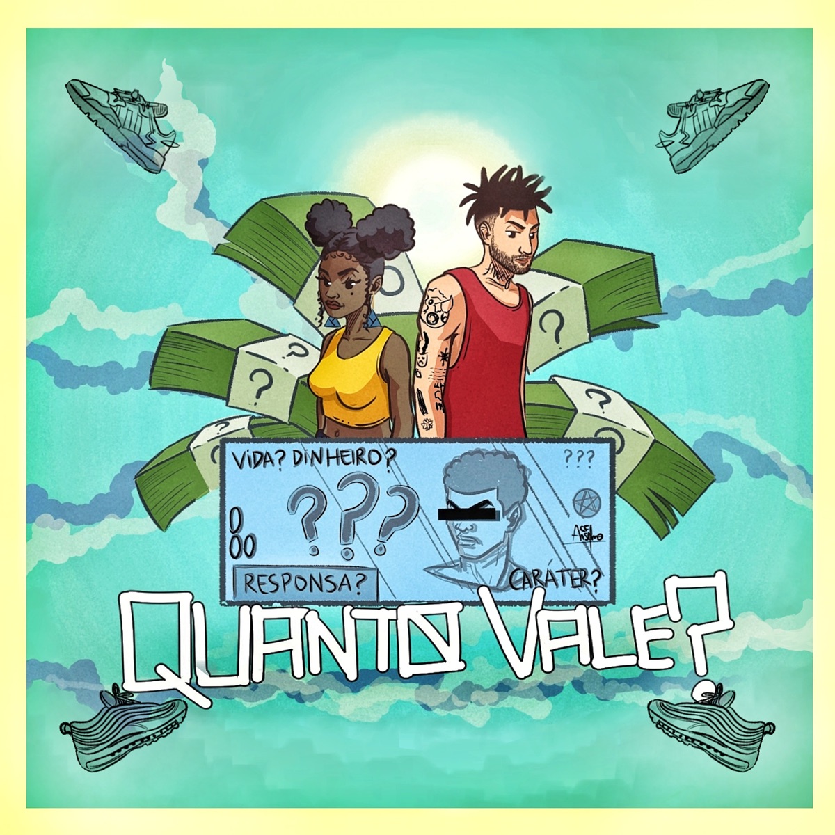 Quanto Vale? - Single by Slain Rúbia, Ghetto ZN & Xaga album cover