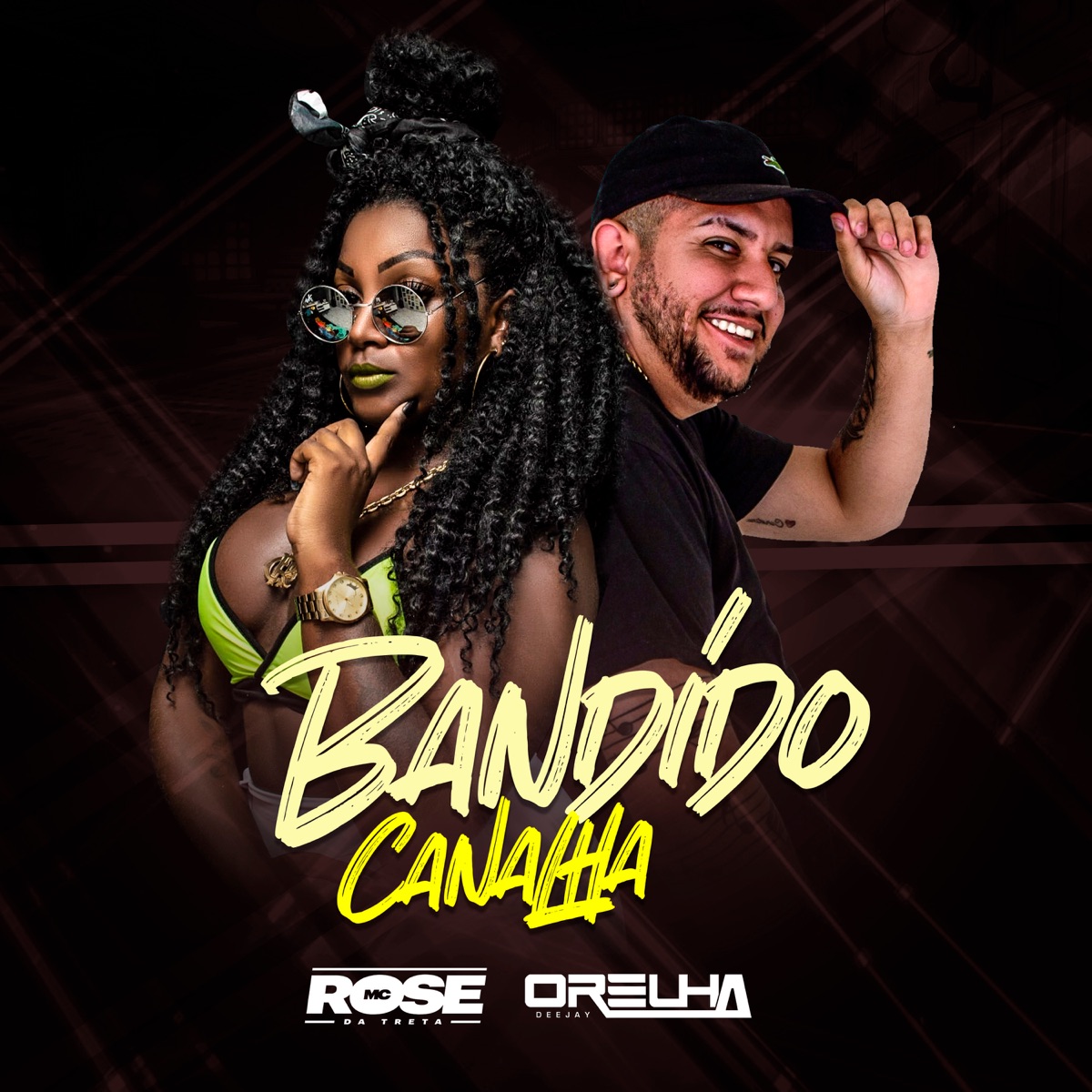 Bandido Canalha - Single by Mc Rose da Treta & DJ ORELHA MPC album cover