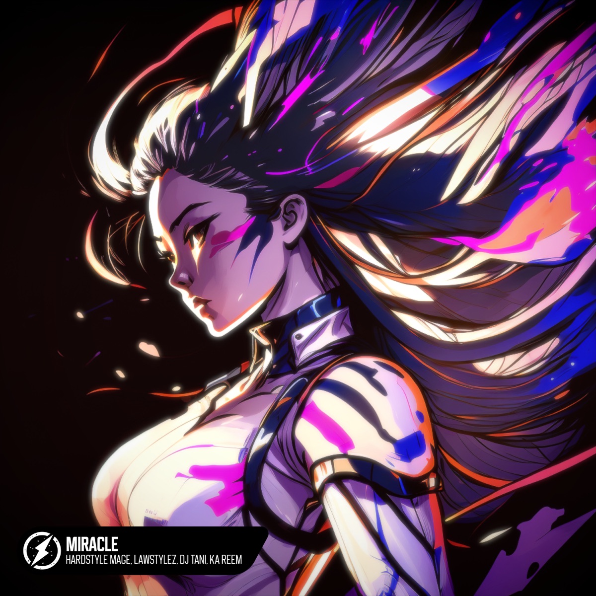 Miracle (feat. Ka Reem) [Hardstyle] - Single by HARDSTYLE MAGE, Lawstylez & dj tani album cover