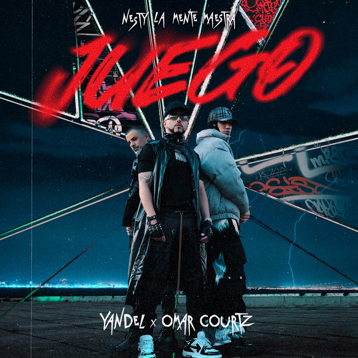 Juego - Single by Nesty La Mente Maestra, Yandel & Omar Courtz album cover artwork