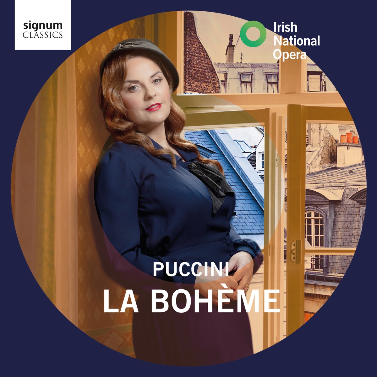 Puccini: La Bohème by Irish National Opera, Sergio Alapont, Celine Byrne, Anna Devin, Merunas Vitulskis, David Bizic, Ben McAteer, John Molloy, Eddie Wade, Fearghal Curtis, David Howes & Rory Dunne album cover