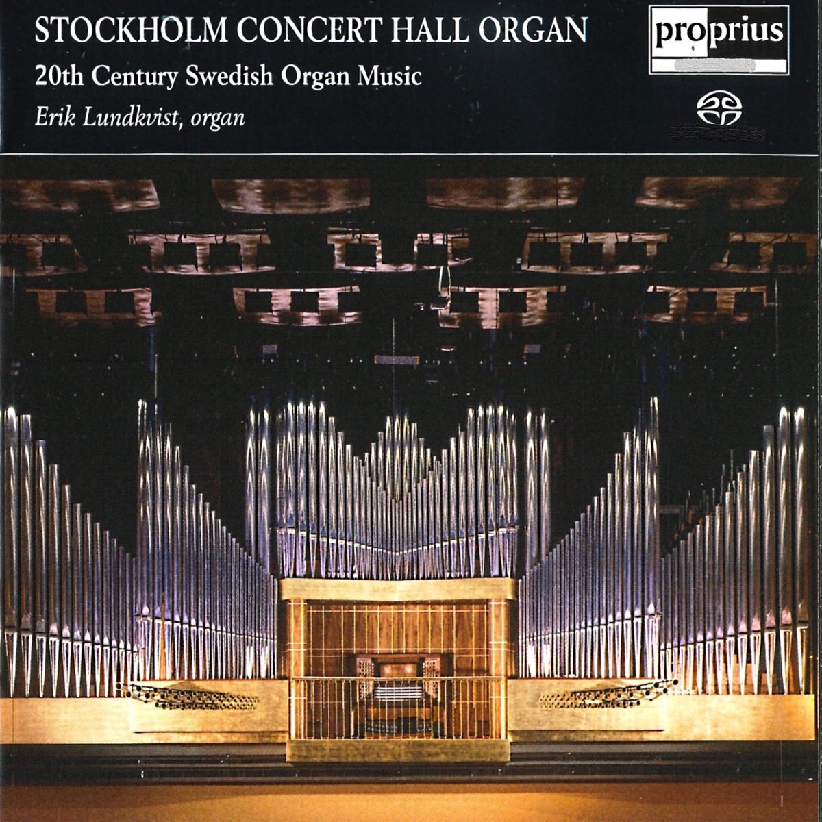 20th Century Swedish Organ Music by Erik Lundkvist album cover