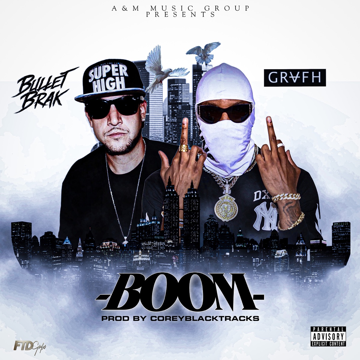 Boom - Single (feat. Grafh) - Single by Bullet Brak album cover