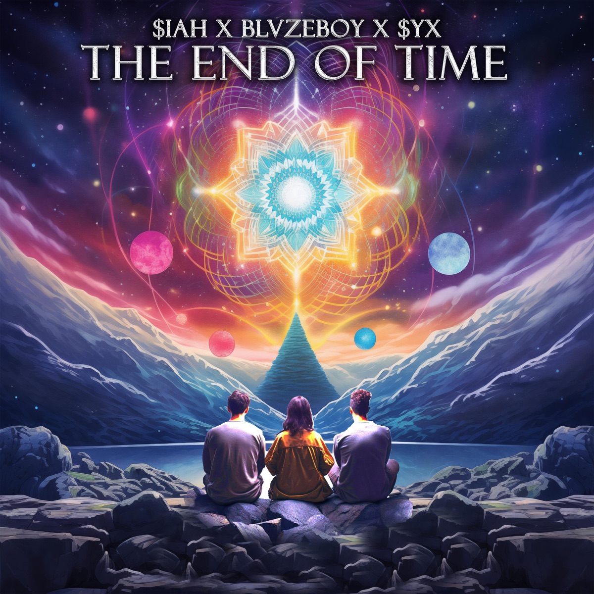 The END of TIME (feat. $yx) - Single by $iah & BLVZE album cover
