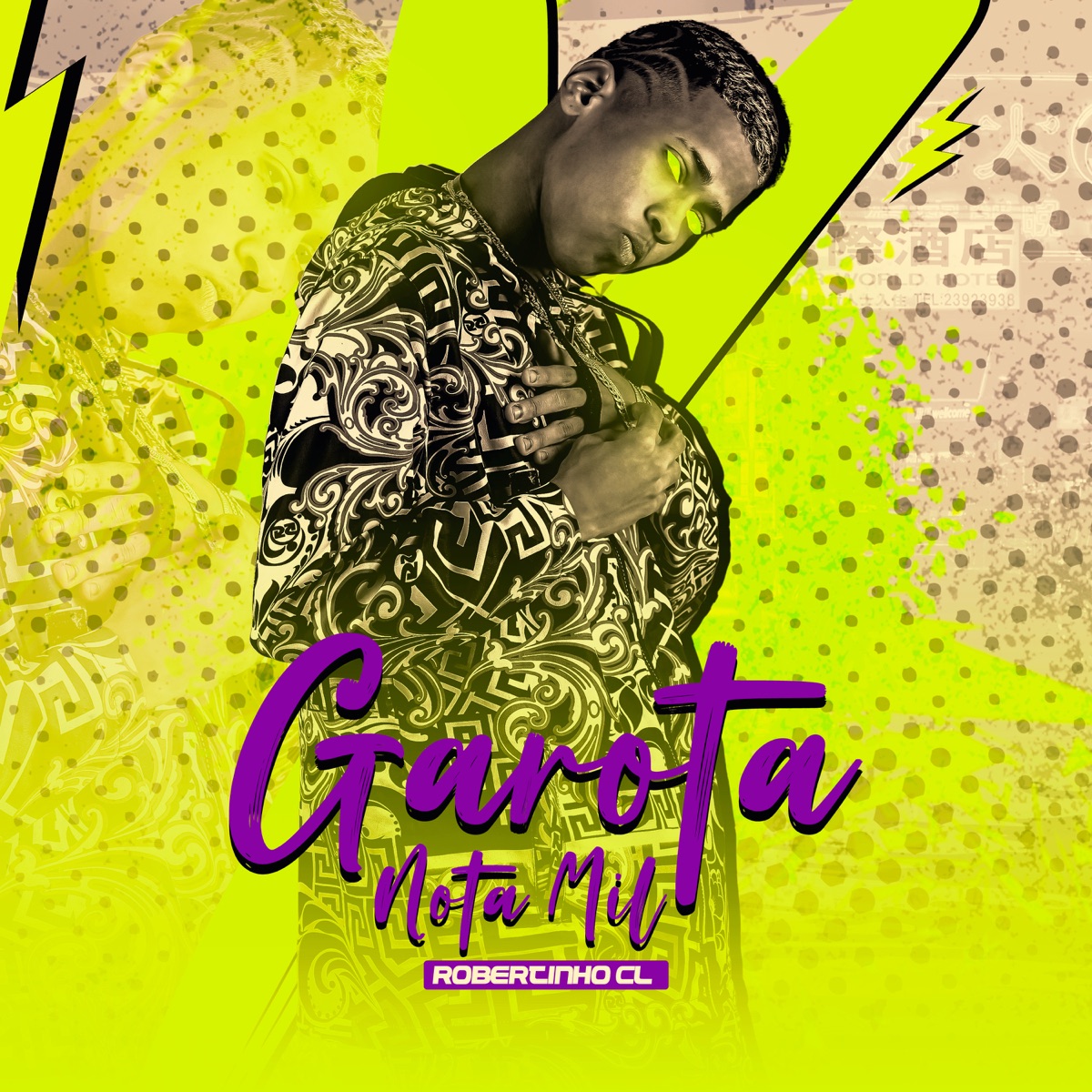 Garota Nota Mil - Single by Robertinho CL album cover