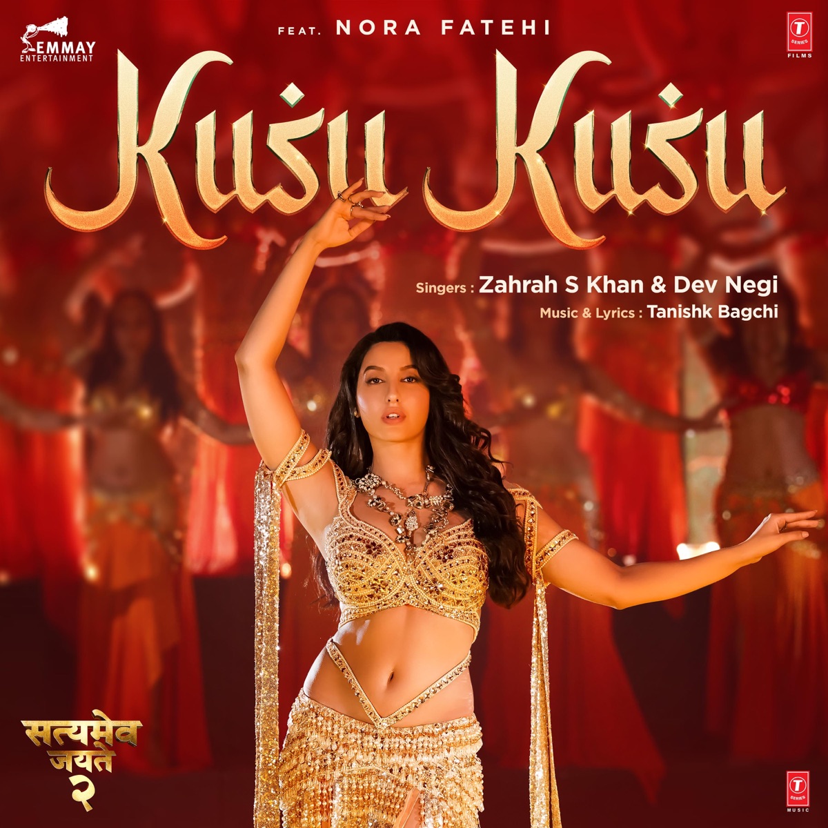 Kusu Kusu (From "Satyameva Jayate 2") [feat. Nora Fatehi] - Single by Tanishk Bagchi, Zahrah S Khan & Dev Negi album cover