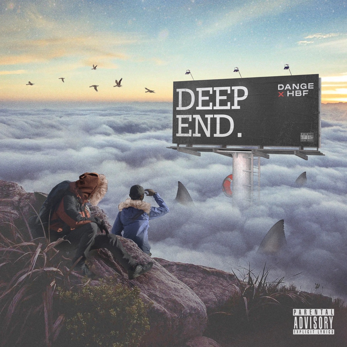 Deep End - Single by Dange & HBF album cover