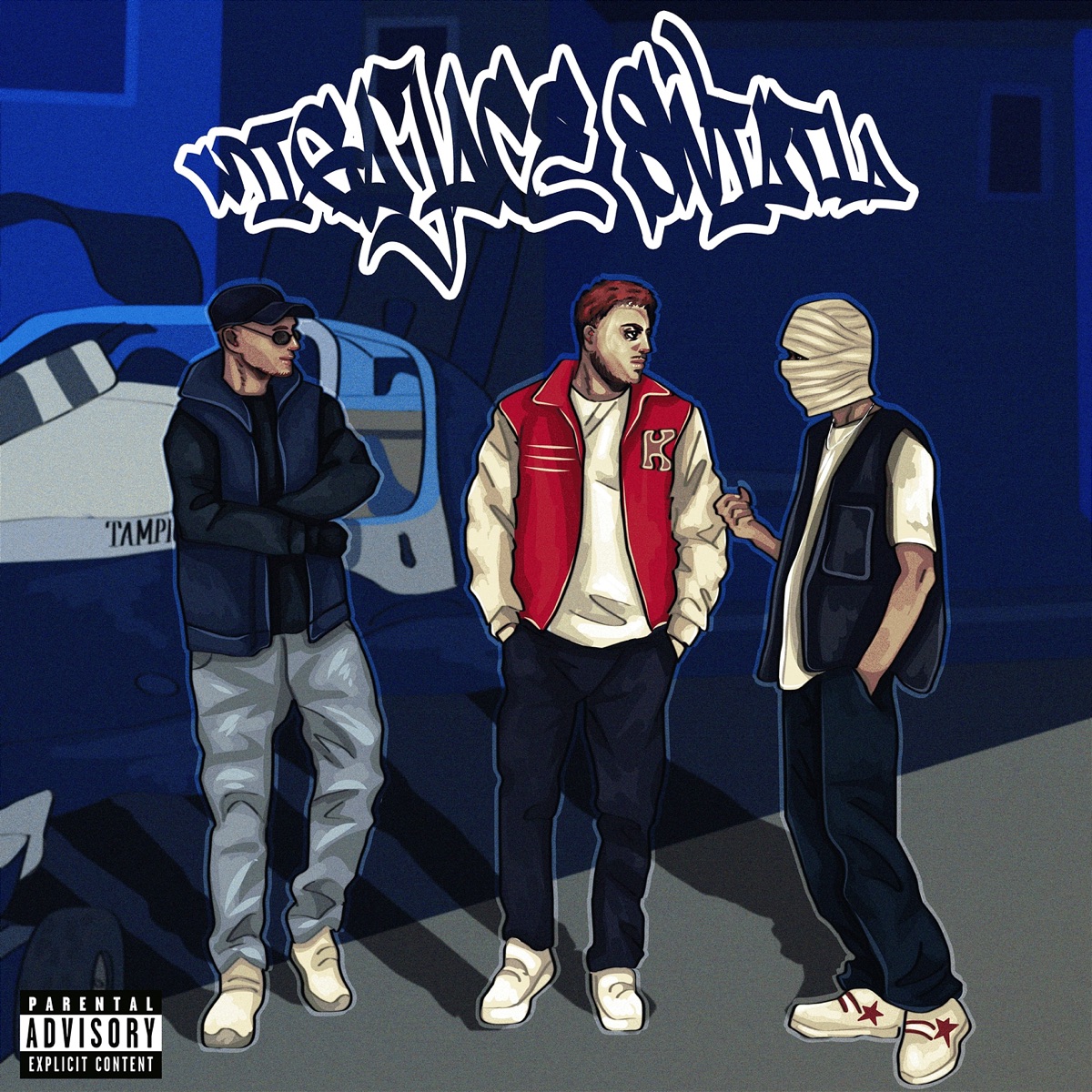 Migające Światła - Single by Mbaaaku, vexxtokozak & Szefcuu album cover