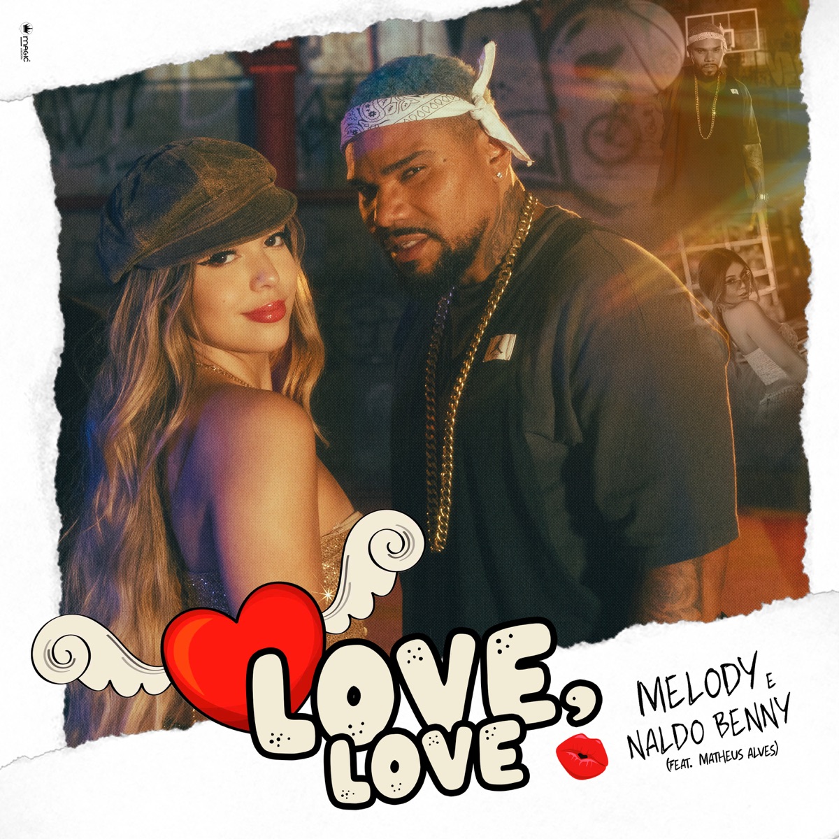 Love, Love (feat. Matheus Alves) - Single by Melody & Naldo Benny album cover