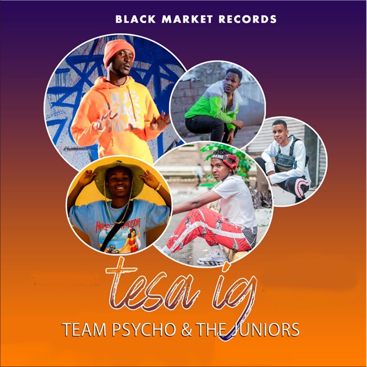 Tesa Ig - Single by The Juniors & Team Psycho album cover