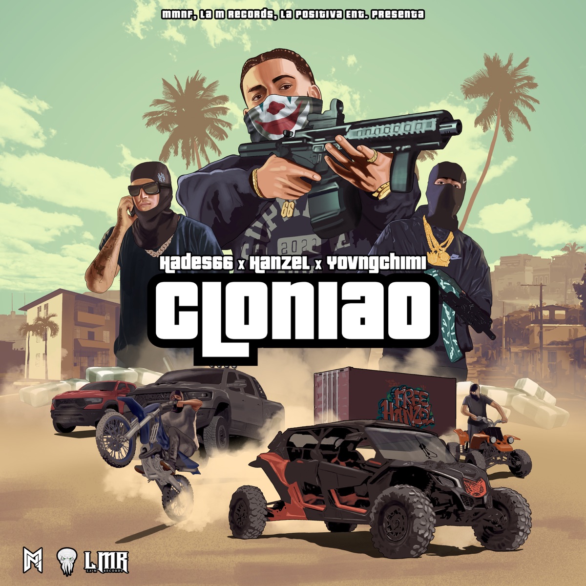 Cloniao - Single by Hades66, Hanzel La H & YOVNGCHIMI album cover