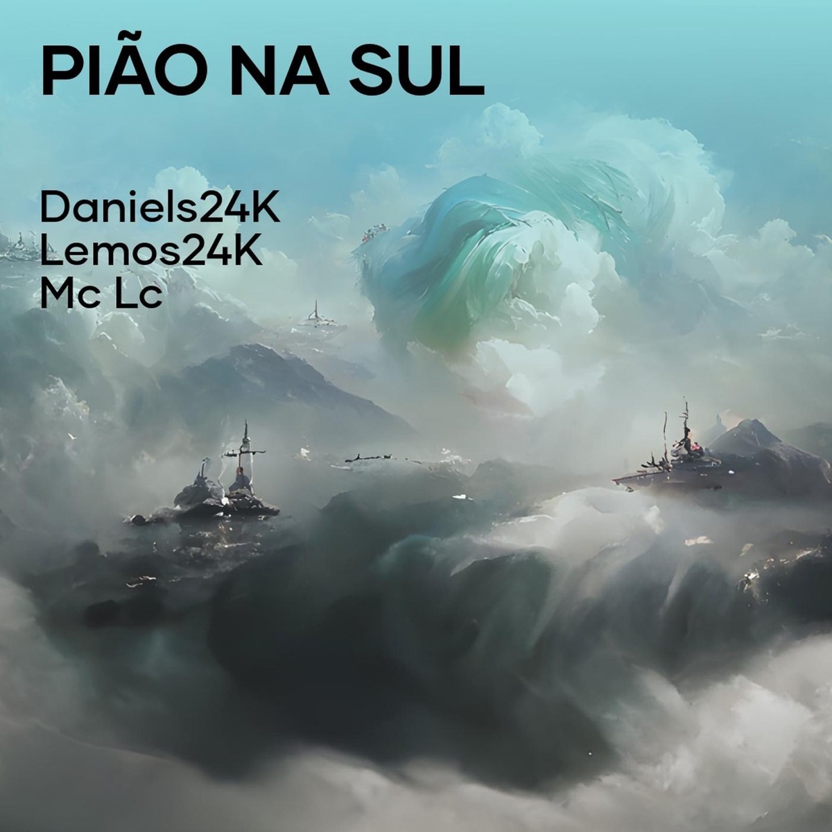 Pião na Sul - Single by Daniels24k, Lemos24k & Mc Lc album cover