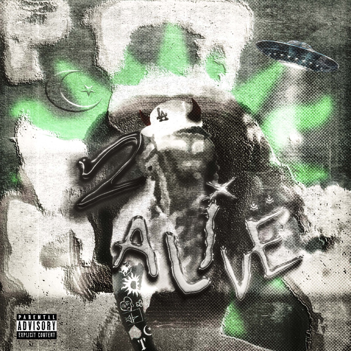 2 Alivë by Yeat album cover