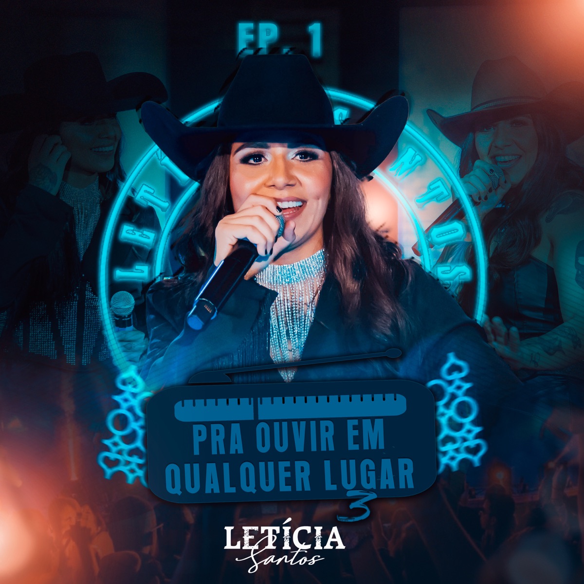 Pra Ouvir em Qualquer Lugar 3, Ep. 1 (Ao Vivo) by Letícia Santos album cover