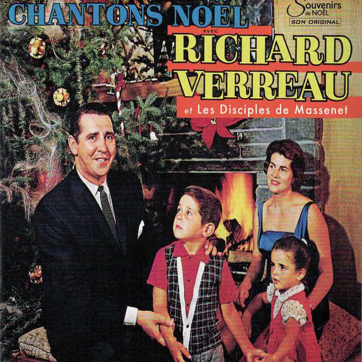 Chantons Noël (feat. Les Disciples de Massenet) by Richard Verreau album cover
