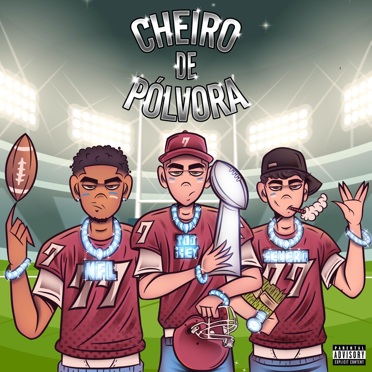 Cheiro de Pólvora - Single by Fiore il Capo, offandriola & NFL MADMAXX album cover